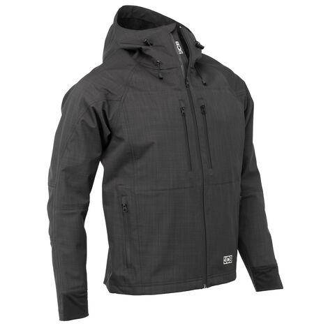 JCB 1945 Sitemaster Mens Grey Waterproof Padded Jacket Coat Parka