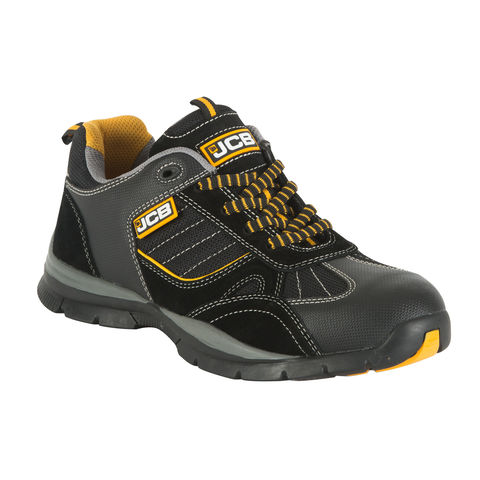 JCB Granite SB Black Steel Toe Cap Sports Style Safety Trainers Work Shoes