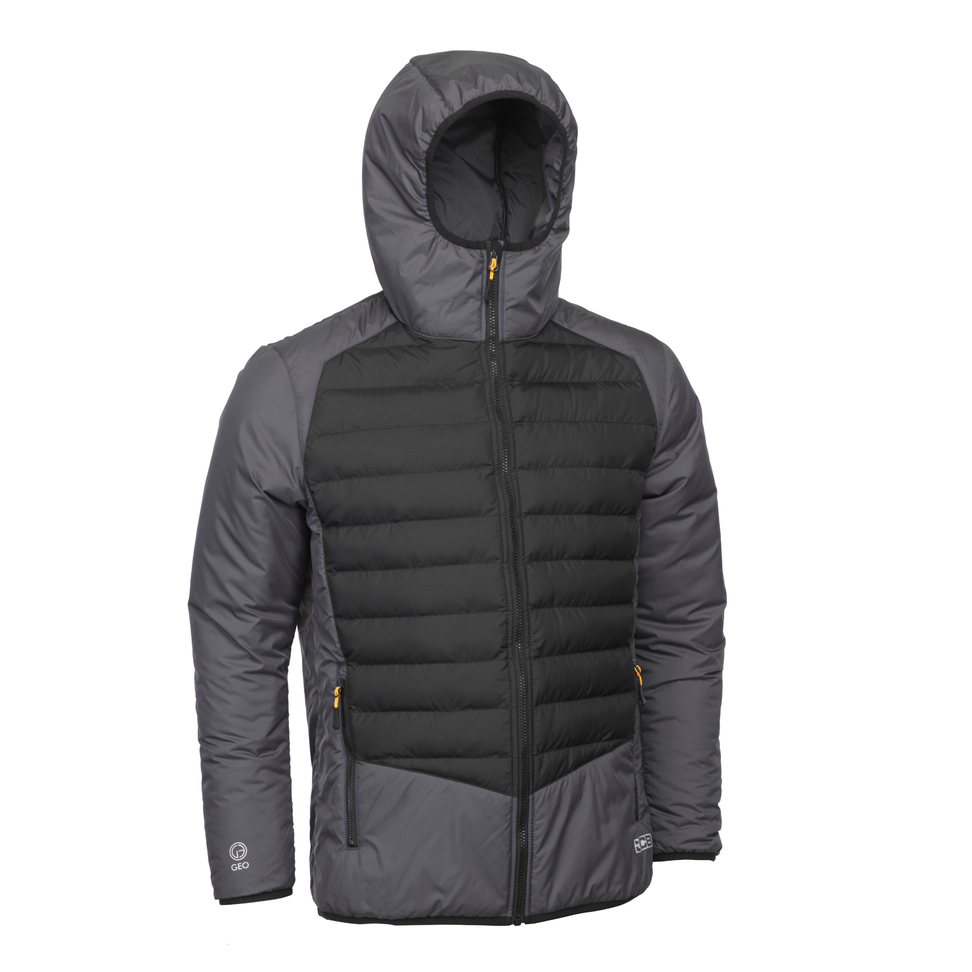 Mens grey padded outlet jacket