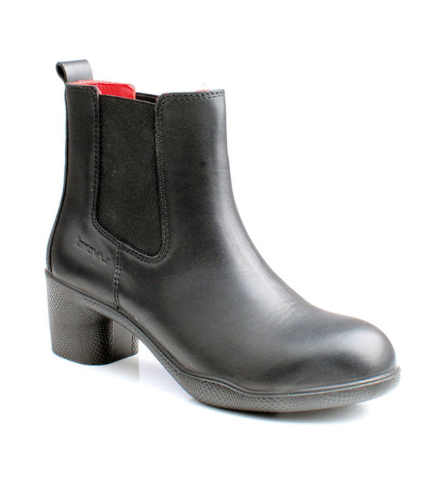 Lavoro Cyndi S3 SRC ESD Ladies Black Steel Toe Cap Chelsea Dealer Safety Boots