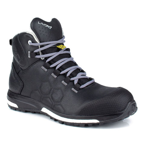 Lavoro Kenobi S3 SRC ESD Black 100% Metal Free Safety Boots