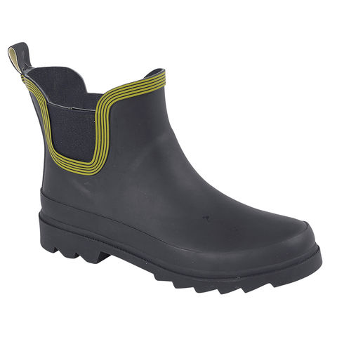 LJ&R Patterdale Ladies Navy Blue Ankle Wellington Boots Festival Short Wellies