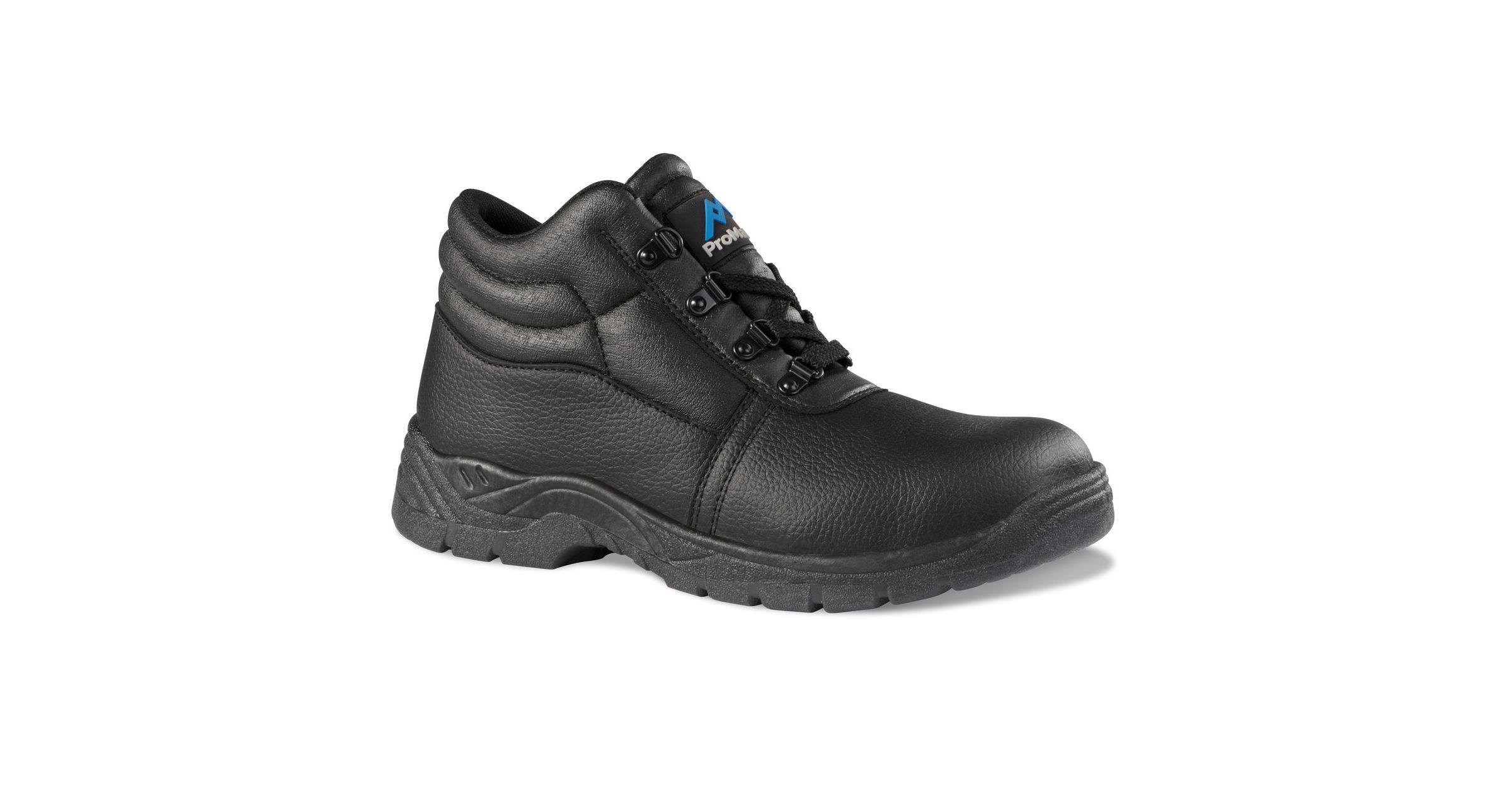 Pro Man Utah PM100 S3 Black Leather Steel Toe Cap Chukka Safety Boots