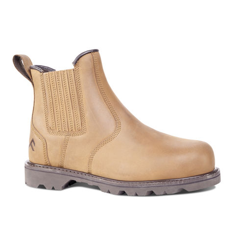 Rock Fall Bale RF207 Tan Brown S3 SRC Steel Toe Cap Safety Chelsea Dealer Boots
