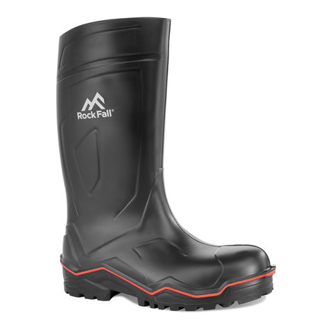 Rock Fall Excavate RF270 Black S5 Insulated Safety Wellington Boots
