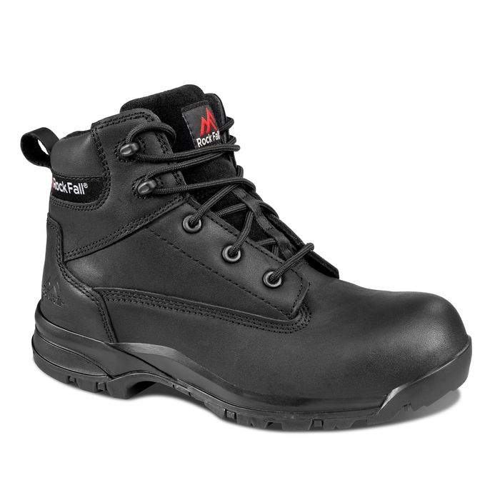 Rock Fall Iris RF3300 Ladies Black Metatarsal Composite Toe Cap Safety Boots