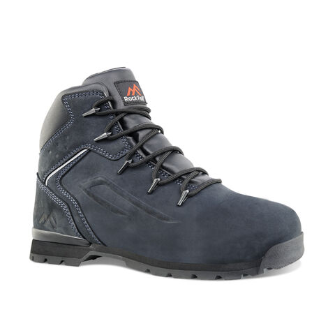 Rock Fall Kyanite RF390 S7S FO SR Navy Blue Nubuck Waterproof Hiker Safety Boots