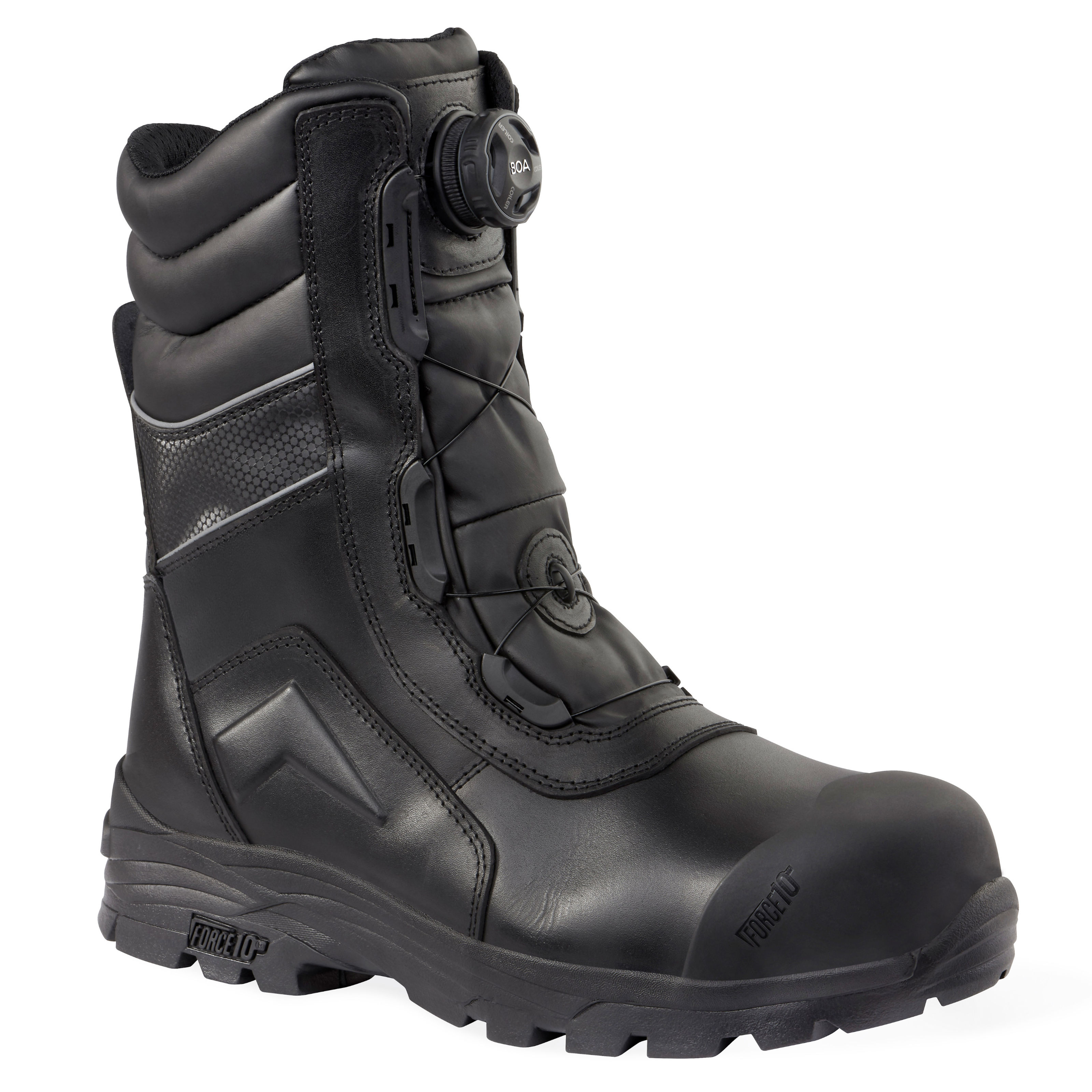 Work boots boa sale lacing system