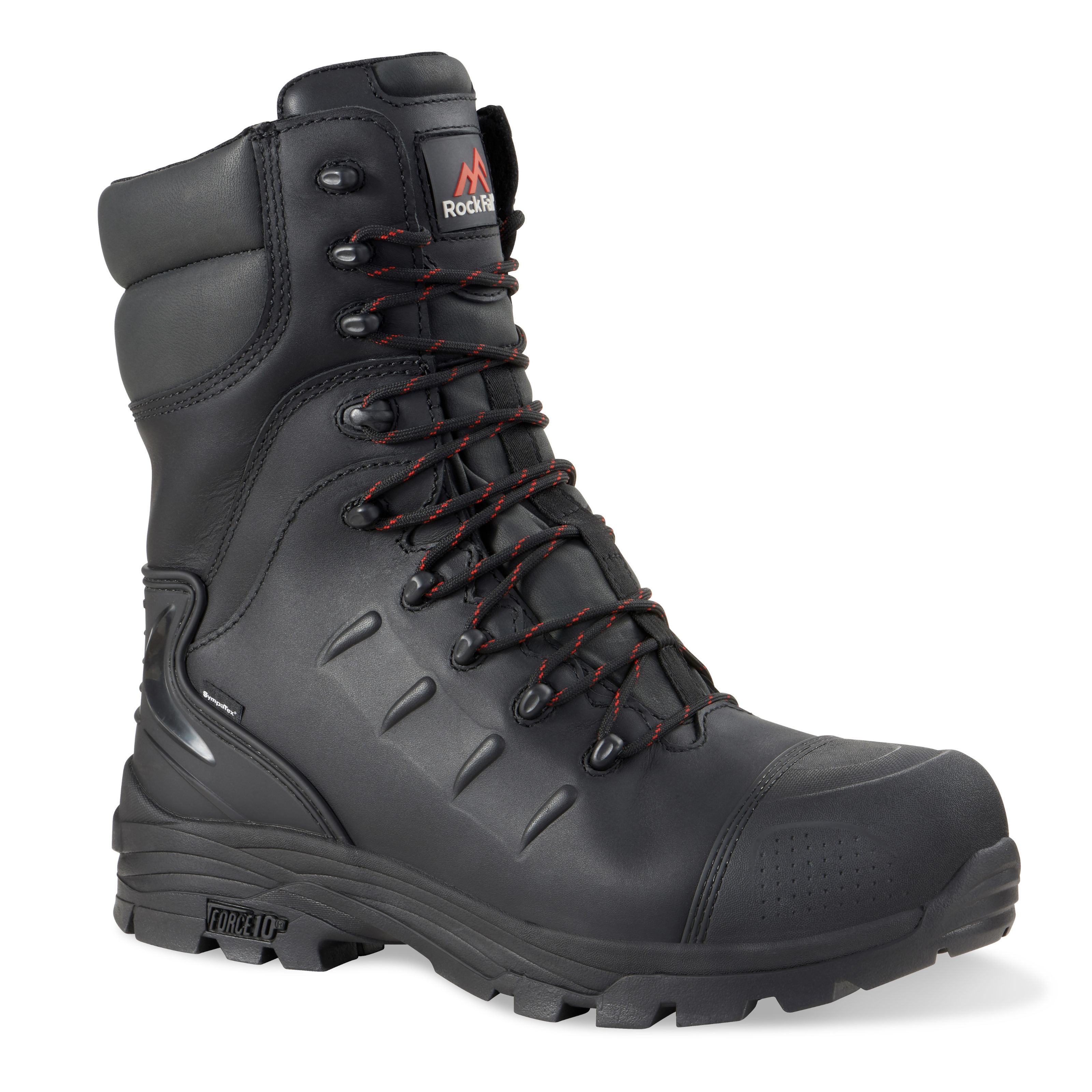 Rock Fall Monzonite Black S3 M HRO SRC Composite Toe Cap Waterproof Safety Boots
