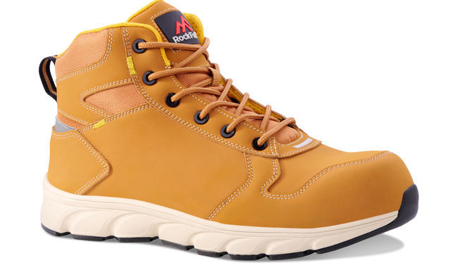 Sustainable Safety Boots from Rock Fall