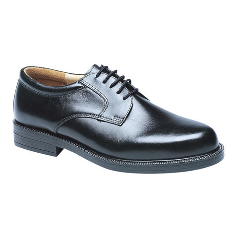 Scimitar M903A Mens Black Leather Formal 5 Eye Cadet Uniform Plain Gibson Shoes