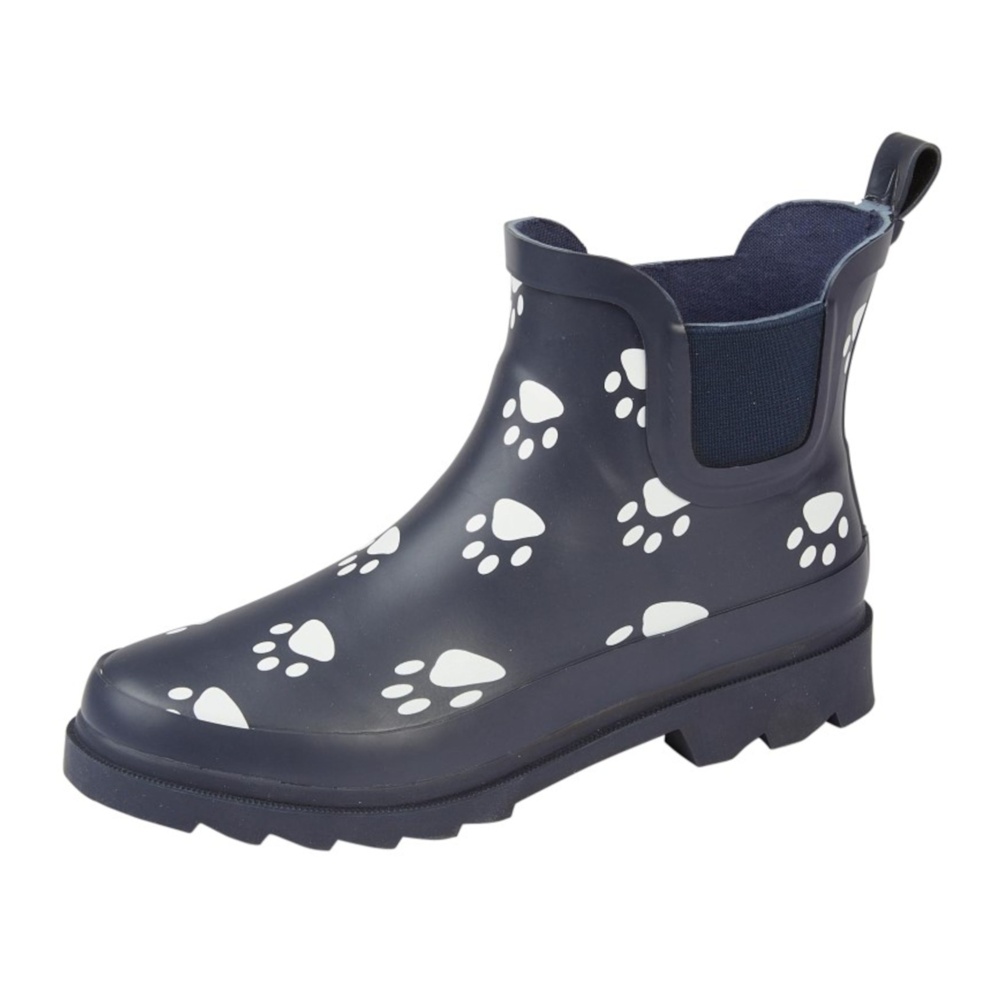 StormWells Womens/Ladies Ankle Wellington Dog Walking Rain Boots DF969 