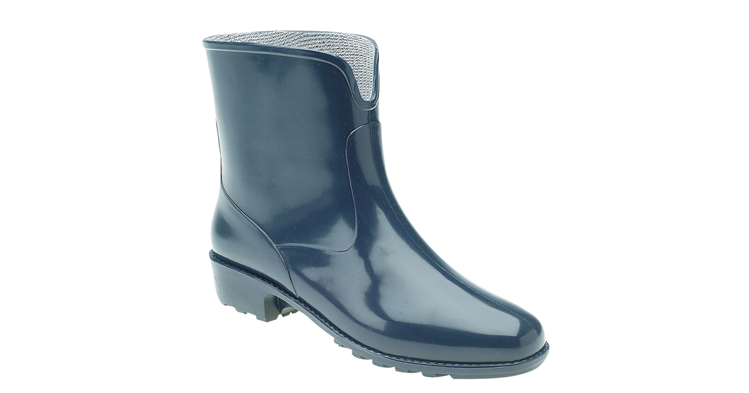 ladies navy blue wellies