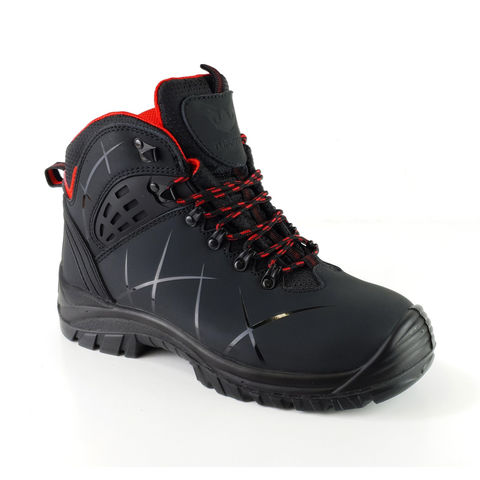 Tuffking 2112 Synapse S3 SRC 6" Black Nubuck Modern Steel Toe Cap Safety Boots