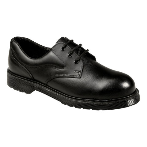Tuffking 5000 Earl SB SRA Mens Black Steel Toe Cap Uniform Gibson Safety Shoes