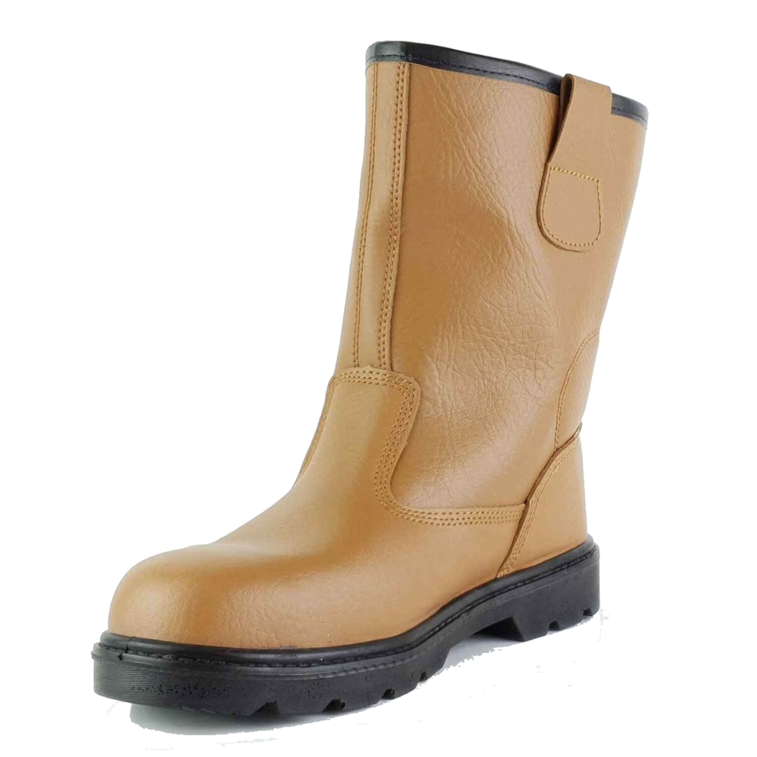 Tan rigger hot sale boots