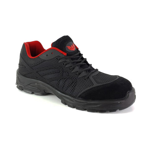 Tuffking 9080 Flyte Black 100% Metal Free Composite Toe Cap Safety Trainers