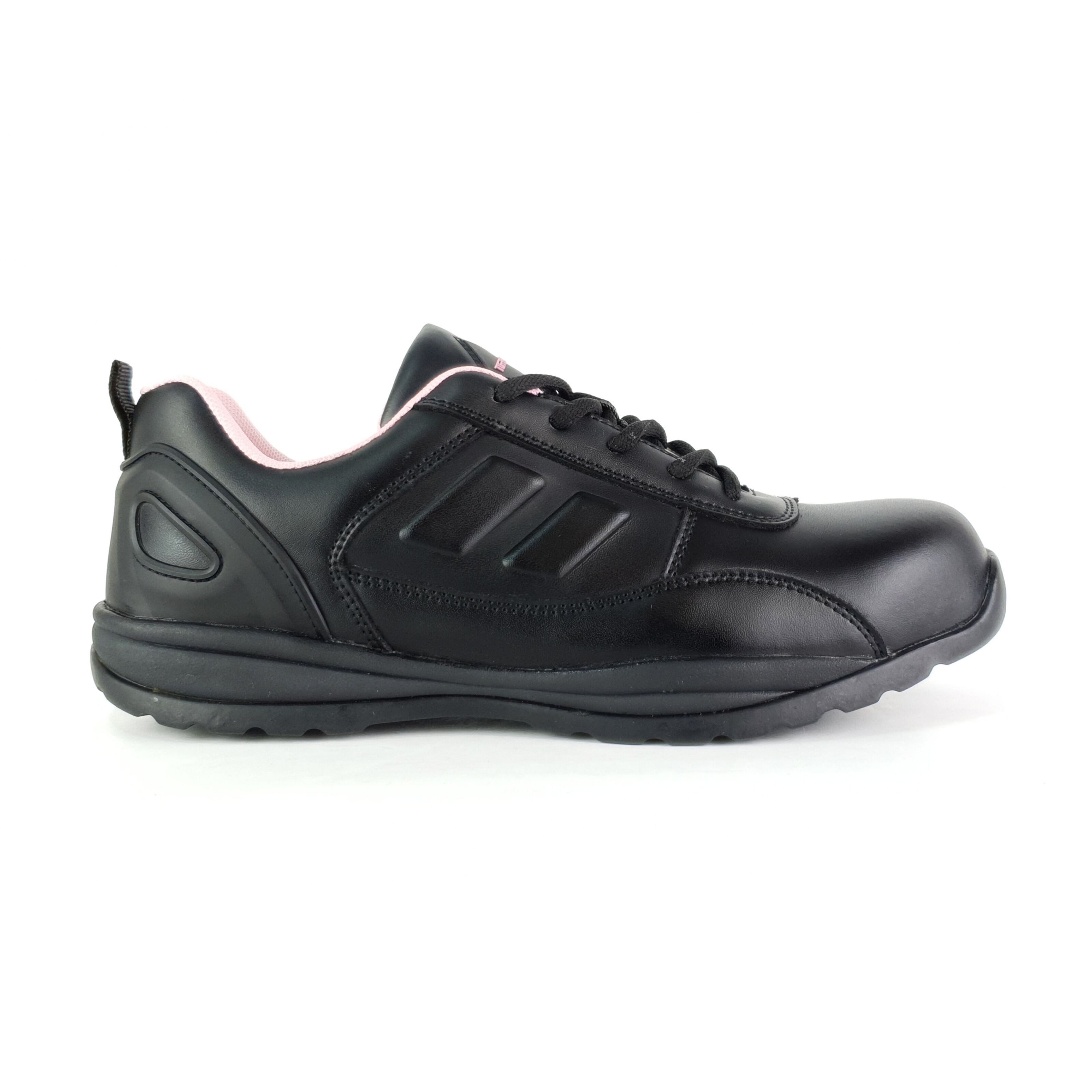 Ladies black cheap work trainers