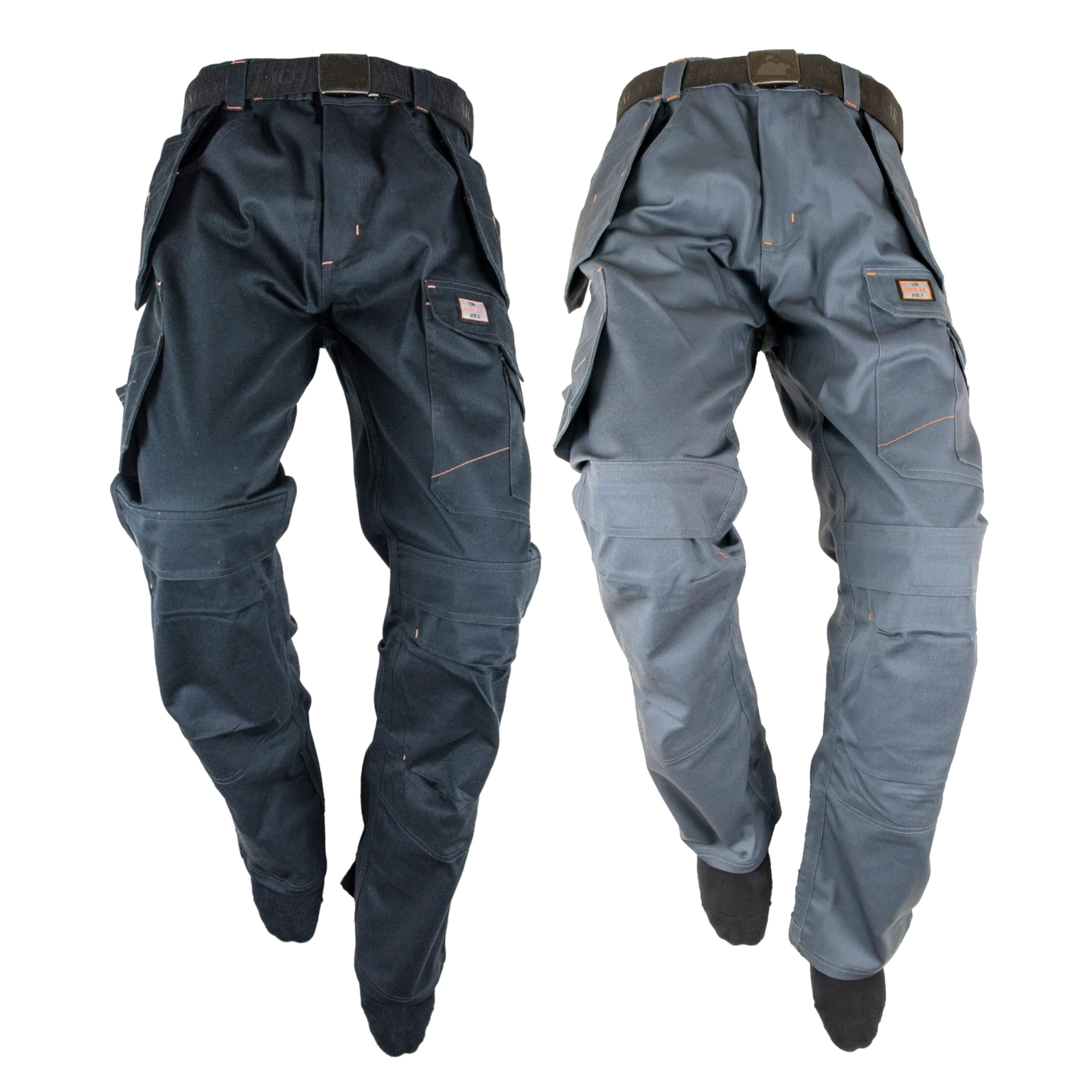 Work pants - 6566 - Projob Swedish Workwear - high-visibility / waterproof  / polyester