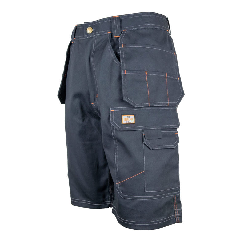 Unbreakable Kestrel Tool Holster Multi Pocket Cargo Work Shorts Black