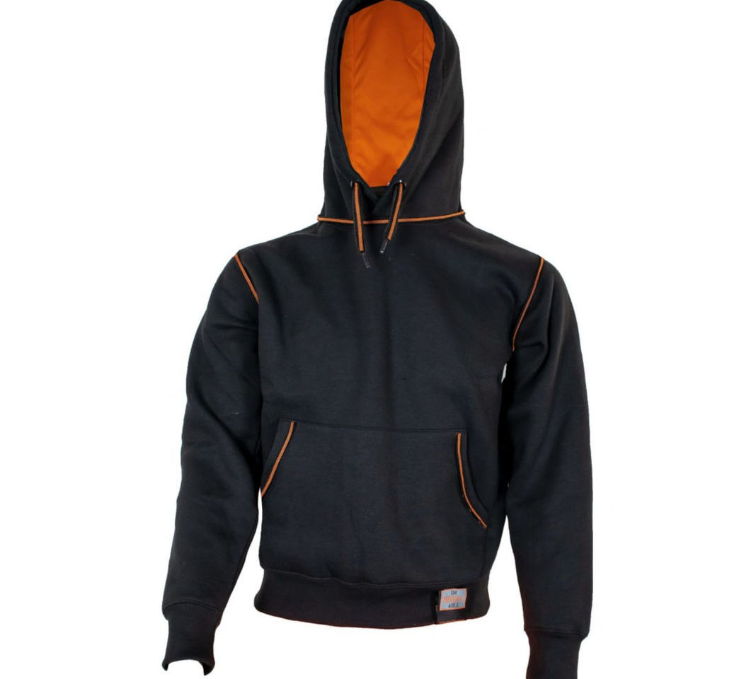 Unbreakable U404 Grantham Men's Black Hoodie Hooded Sweatshirt