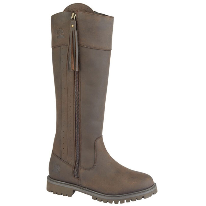 Woodland L250DB Bailey Ladies Brown Waterproof Riding Equestrian Country Boots