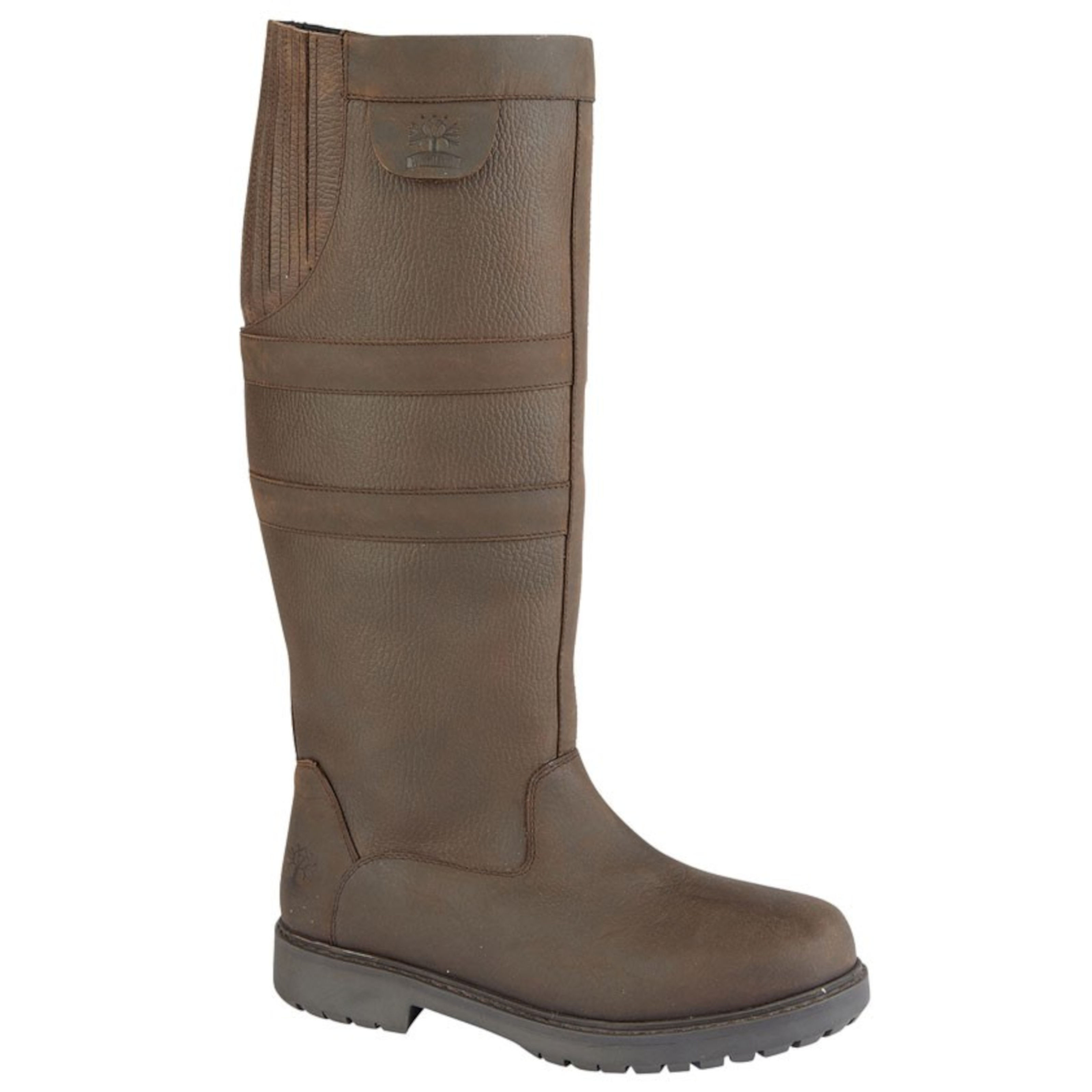 brown waterproof riding boots