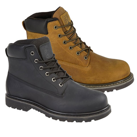 Woodland M030 Mens Leather Stylish Goodyear Welted Comfort Fashion Utility Boots