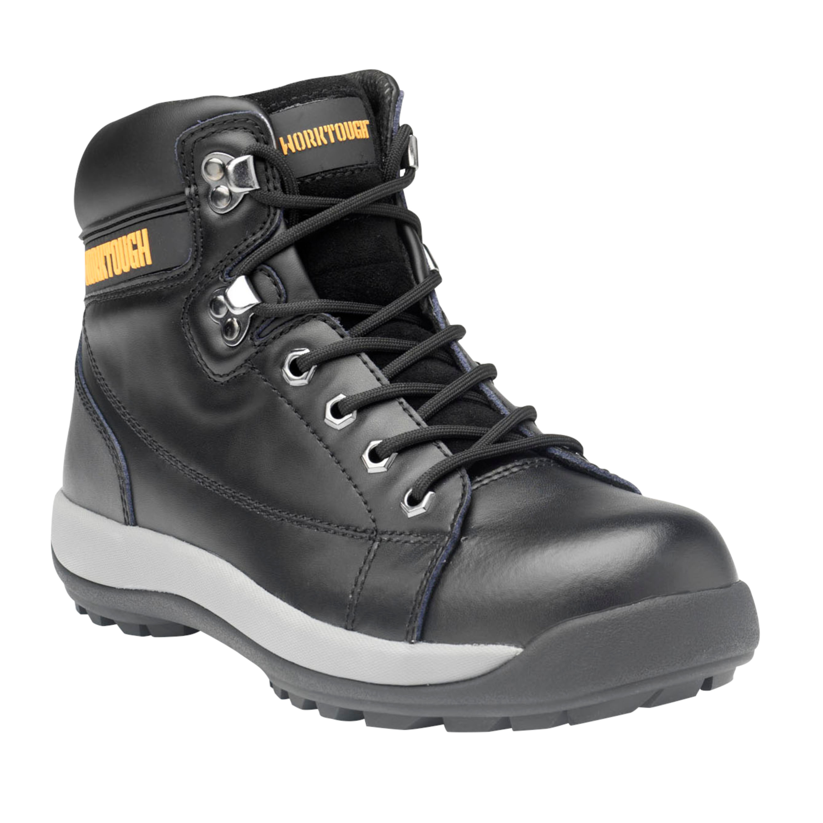 Mens Contractor Black Hiker Boot Various Size 809 