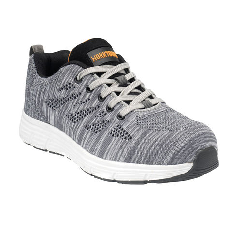 Worktough Rapid S1P SRC Grey Knitted Steel Toe Cap Modern Safety Trainers Shoes